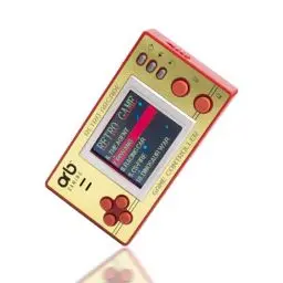 Produktbild: Mini-Retro-Spielekonsole, 150 integrierte Spiele, 8-Bit-Retro-Gaming-Handkonsole, Taschenkonsole mit 1,8-Zoll-Vollfarb-LCD-Bildschirm, Spielekonsole mit immersivem Sound – ThumbsUp!