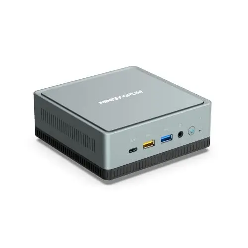 Produktbild: MINIS FORUM Mini PC, UM350 Mini Computer 16 GB DDR4 / 512 GB SSD AMD Ryzen 5 3550H Prozessor Mini Desktop Computer, HDMI-DP- USB C- Anschluss, Radeon Vega 8 Graphics,USB 3.1