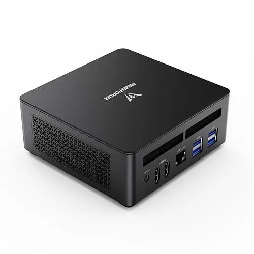 Produktbild: MINIS FORUM UM790 Pro Mini PC, AMD Ryzen 9 7940HS 8 Inch CPU 32 GB DDR5/1 TB SSD Mini Workstation Calculator, AMD Radeon 780M, HDMI/USB4 Port, WiFi, BT, USB 3.2 x 4