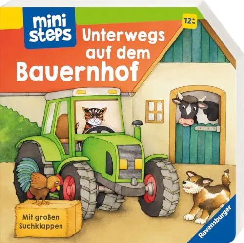 Produktbild: ministeps: Unterwegs auf dem Bauernhof: Ab 12 Monaten