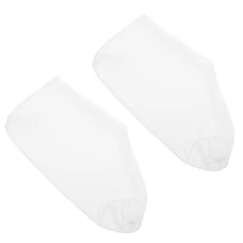 Produktbild: Minkissy 4 Paar Feuchtigkeitsspendende Socken Feuchtigkeitssocken Nacht-Fußsocken Feuchtigkeitscreme-Socken Körperwäscher Zehensocken Spa-Socken Für Trockene Aloe-Socken Weißer