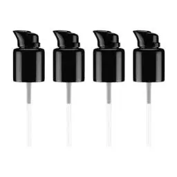 Produktbild: Minkissy Ersatz Foundation Pump Universal Make-Up Spender Spender Pumpe für Make-Up Behälter Foundation Ätherisches Öl Creme Lotion Schwarz 4St