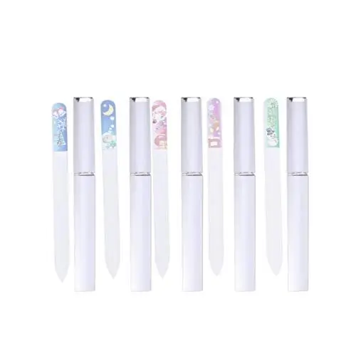 Produktbild: Minkissy Weihnachten Nagelfeilen 5pcs professionelle Nagelfeilen Mini-Nagelfeilen und Puffer gedruckt Schmirgelbretter