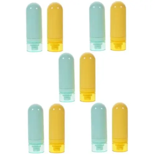 Produktbild: minkissy 10 Stk Lotionsflasche Reiseflaschen Vakuumbehälter leere flaschen reisen Squeeze-Flaschen sahnespender Flaschen für die Reise Unterflaschen für Toilettenartikel tragbar Wäschesack