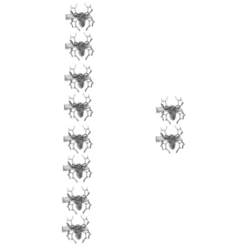 Produktbild: minkissy 10stücke Spider Haarklammern Für Halloween Punk Haarschmuck Für Mädchen Langlebige Haarspangen Niedliche Halloween Haarschmuck Für Junge Mädchen Und Damen Einzigartiger