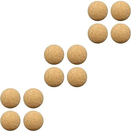 Produktbild: minkissy 3er-sets Tischfußballplatte Aus Holz Baby-fuß-tisch Mini-fußballspiel Für Jungen Und Mädchen Spaß An Regnerischen Tagen 4 Stück * 3