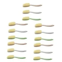 Produktbild: minkissy 15 STK Weiche Bürste für Schuhe Nasenpiercing-Set Wäscheschrubber sauberes Werkzeug tragbare saubere Bürste Multifunktion Scheuerbürste Wäscher Reinigungsbürste Kleidung