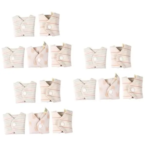 Produktbild: minkissy 15 Stk Super saugfähige Monatsbinden wiederverwendbares Hygienetuch Baumwollhöschen für Frauen menstruations pad livy menstruationspad Damenunterwäsche Höschen Damen Höschen Pflege