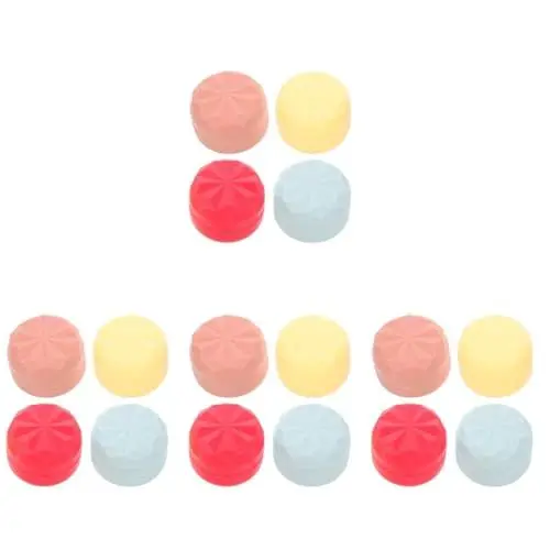 Produktbild: minkissy 16 Stk Creme Unter Verpackung Tiegel Für Lotionen Und Cremes Kleiner Behälter Cremedose Lotionsflaschen Pulverbehälter Cremetiegel Aus Silikon Butter Tragbar Kieselgel Reisen