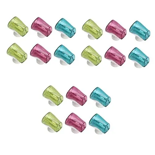 Produktbild: minkissy 3sets Cup Zahnbürste Abdeckung Montierbar Zahnbürste Schutzkappe Für Den Heimgebrauch 6 Stücke * 3