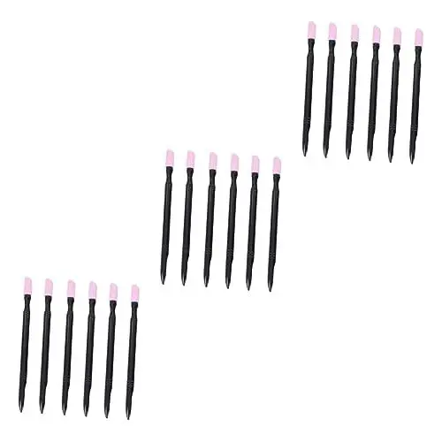Produktbild: minkissy 3 Sets Nail Art Tool Schnitz- Und Schleifstift Nagelpeelingstreifen Nagelhautentferner Für Natürliche Künstliche Nägel 6 Stück * 3
