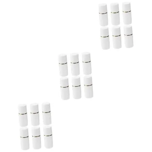 Produktbild: minkissy 18 Stk Schmierflasche Plastik Abs Korrekturflüssigkeit Handgebrauch Reisen Weiß