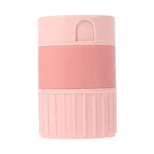 Produktbild: minkissy 1Stk Pillendose Pillenaufbewahrungsschneider praktischer Tablettenbehälter travel pill box medikamentendispenser Pillendosis Zerkleinerungsgerät für Medikamente Tablettenschneider
