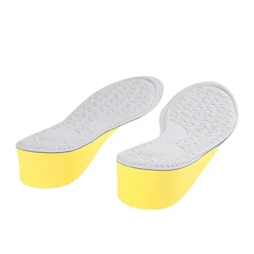 Produktbild: minkissy 1 Paar Höheres Pad Schuhlifteinsatz Unsichtbarer Schuhlift Aufzug Ferse Heben Höhe Einlegesohlen Schuhpolster Erhöhen Erhöhung Der Einlegesohlen Schweiß Einlegesohle Schuheinlagen