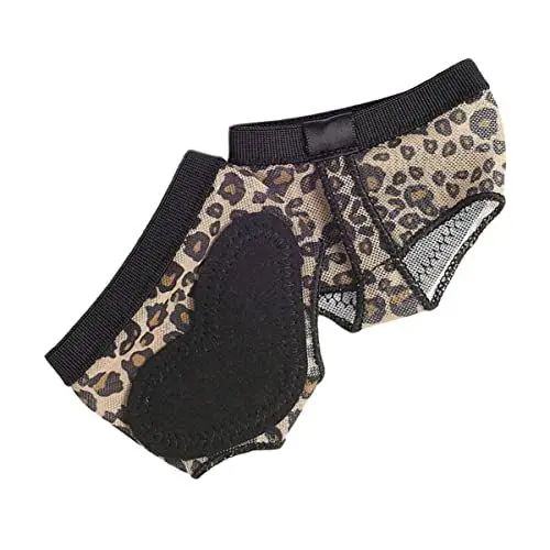 Produktbild: minkissy 1 Paar Zehen abdeckung tanzsocken tanzschuhe Bauchtanz Schuhe dancing shoe dance shoes tanzsneaker ballett zubehör Fuß Stiefel Tanzmatte Übungsschuhe Fitness Spitzenschuhe Leder