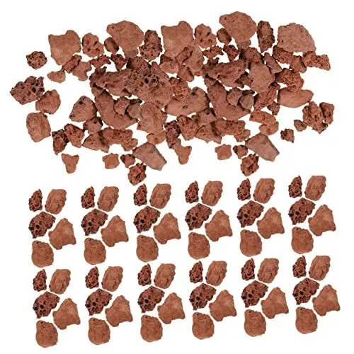 Produktbild: minkissy 1 Sandtisch Landschaftsgestaltung Steine Vessonit-trommelsteine Material Für Miniaturfelsen Maler Battlefield Rocks Füllsteine Für Blumentöpfe Natürlich Kiesel