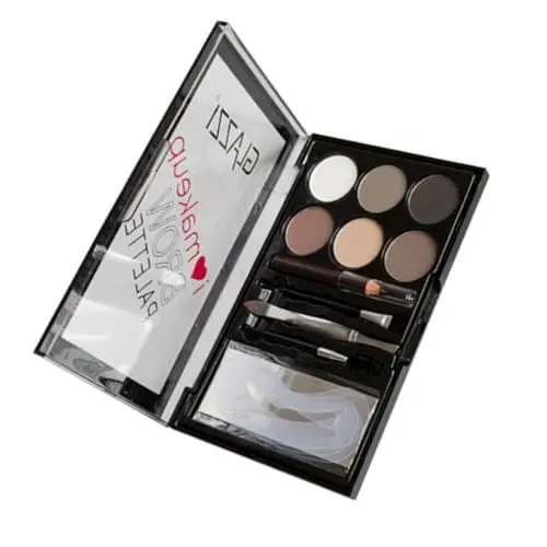 Produktbild: minkissy Augenbrauen-make-up-set für Mädchen Augenbrauen-kosmetik-zubehör Tragbares 6-farben-augenbrauen-set für Frauen