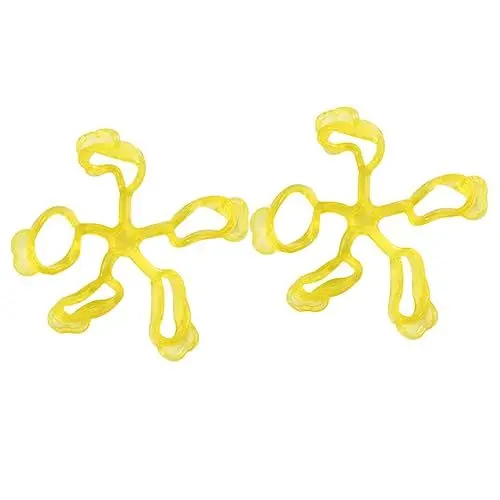 Produktbild: minkissy 1 Satz Gitarren-finger-übungswerkzeug Musikinstrumente Handtrainer Fingertrainer Hand Fingertrainer Gitarren Für Intensiver Trainergriff Fingerstärkung Gitarrentrainer Yellow 2st