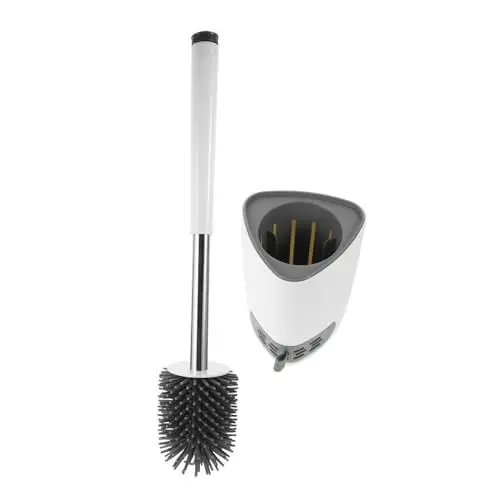 Produktbild: minkissy 1 Satz Reiniger tapetiertisch Bathroom spuelmittel stehpult kleine Reinigungsbürste Toilettenbürste WC-Bürstenhalter unterputzdose wc bürste Klobürste Toilettenwäscher Kieselgel