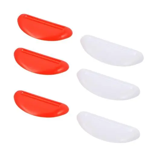 Produktbild: minkissy 1 Satz Zahnpastapresse Ausdrücker Für Zahnpastatuben Schminkpresse Toothpaste Dispenser Zahnpasta Dispenser Werkzeug Make-up-squeezer-tool Make-up-squeezer-gadget Plastik 6st