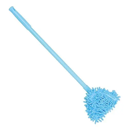 Produktbild: minkissy Mini-wischmopp-Set Einziehbarer Bodenwischer 180° Drehbar Dreieck-wischmopp für Fliesen- und Hartholzböden