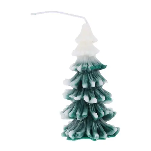 Produktbild: minkissy Realistische Duftkerze mit Weihnachtsmotiv Foto-requisite Dekorative Kerze für Hochzeitsfeiern