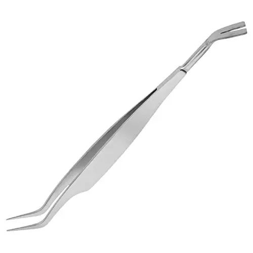 Produktbild: minkissy 1stk Pinzette Zeckenentferner Für Hunde Zeckenentferner Für Menschen Haustierpflegewerkzeug Werkzeug Zum Abziehen Von Zecken Flohclip Für Haustiere Rostfreier Stahl Haustierzubehör