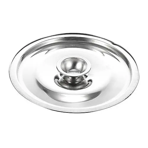 Produktbild: minkissy 16 Cm Edelstahl Gewürztopf Töpfe Deckel Tasse Abdeckung Einzigartige Form Küche Gadget Für Kochen
