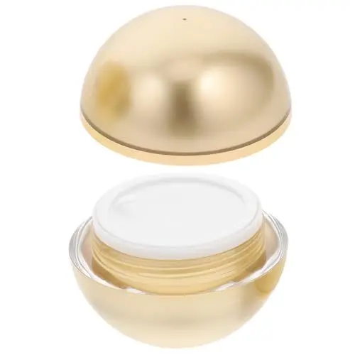 Produktbild: minkissy 1stück Leere Cremedose Goldene Kosmetik-tiegel Für Reise Auslaufsicherer Behälter Für Proben Und Gesichtscreme Für Vielseitige Anwendungen