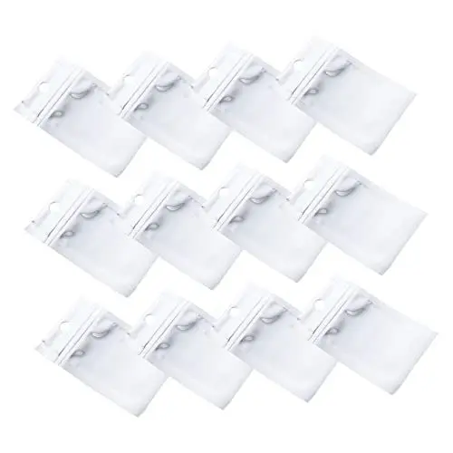 Produktbild: minkissy 200St Medizintasche transparente Beutel kleine Pillenbeutel aufbewahrungssack storage pockets reißverschluss Verschlussbeutel Versiegelungsbeutel für Medikamente das Haustier
