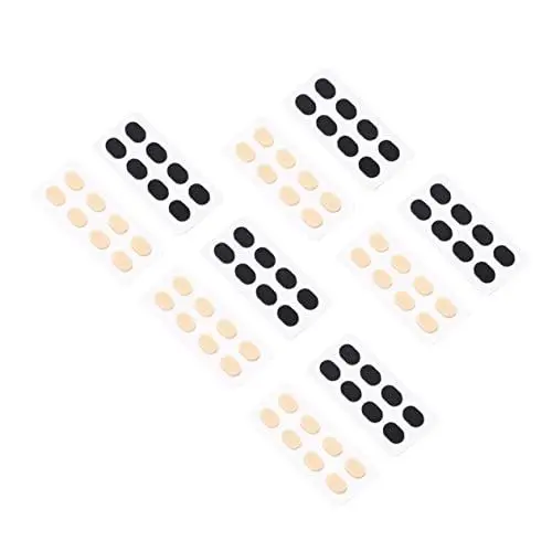 Produktbild: minkissy 20 Blatt Schwamm Nasenpolster Brillenzubehör Rutschfeste Nasenpolster Sonnenbrillen Nasenpolster Brillen Nasenpolster Kissen Rutschfeste Nasenpolster Brillen Nasenpolster