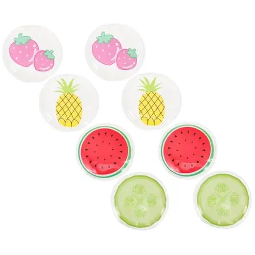 Produktbild: minkissy 24 Stk Gel-Eis-Augenmaske kühlgel kühlendes gel augenklappe Gel-Augenmaske eyemask kühlende Augenpads kühlende Augenabdeckungen wiederverwendbare Augenabdeckung PVC-Eis-Augenmasken