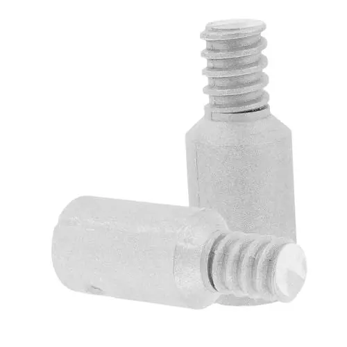 Produktbild: minkissy Stielspitzen Für Stangen - Gewindeadapter Aus Metall Gewindeende Für Besenstiele Ersatz Für Stangen Aus Holz Und Metall