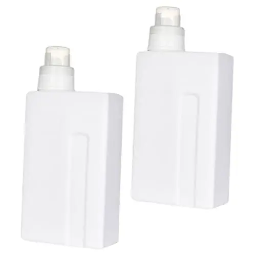 Produktbild: minkissy 2St Waschmittelflasche shampooflasche shampoo Flaschen flüssige Körperseife Reisebehälter für Flüssigkeiten Wasserspender Waschmittelflüssigkeit Shampoo-Unterflasche Lotionsflasche