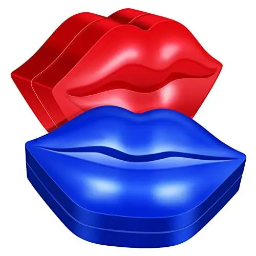 Produktbild: minkissy Feuchtigkeitsspendende Lippenmaske für Frauen 2er-pack Lippenschlafmaske Lippenpflege-gelpads Peeling-lippenmasken Lippenpflegeprodukt Damenkosmetik