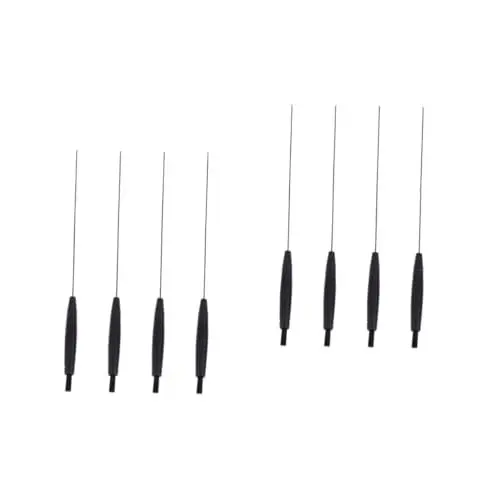 Produktbild: minkissy Reinigungsbürsten Ohrpasstück 2 Sätze 4 Bürste Zubehör Hörgerätepflege-Tools Reinigungspinsel Handy Reinigungsstab Durch Stange Reinigungskit Kopfhörer Nylon Hadeo Reinigungstücher