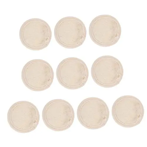 Produktbild: minkissy 2 Sätze Luffa-gesichtswaschmittel Peeling-luffa-pads Luffa-schwamm-pad Make-up-entferner-pads Für Das Gesicht Schwamm Aus Mikrofaser Gesichts- Makeup Entferner Kaufhaus Fräulein