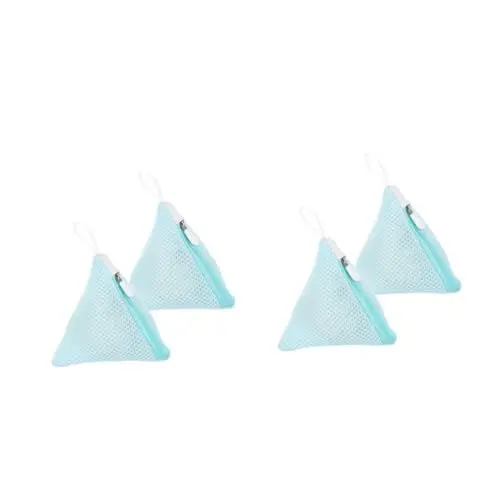 Produktbild: minkissy 2 Sätze Wäschesack Wäschesäcke Waschsäcke Aus Netzstoff Waschmaschinen-schutztasche Wäschebeutel Für Die Waschmaschine Mesh-kulturbeutel Waschbeutel Polyester Sky-blue 2 Stück * 2