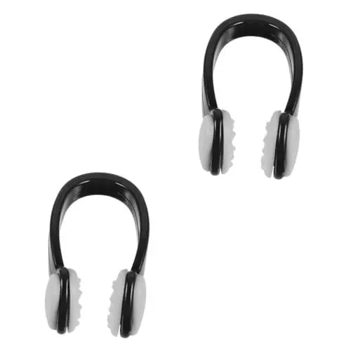 Produktbild: minkissy 2 Stück Schwimmen Nasenklammer Nasenstöpsel Schwimmen Kinder Pincher Kinder Schwimmen Nasenstöpsel Erwachsene Nasenstöpsel Für Kinder Clips Schutzbrillen Schwimmer Nasenbluten