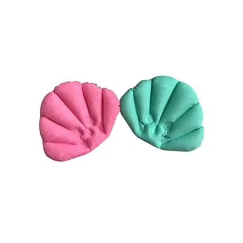 Produktbild: minkissy 2er-Pack Aufblasbares Spa-Kissen Mit Cups Badekissen Für Die Badewanne Bequeme Kopfstütze Für EIN Entspanntes Badeerlebnis