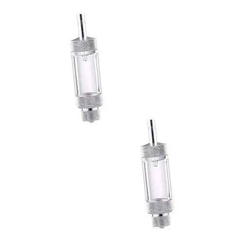 Produktbild: minkissy 2st Diffusor Dioxid Messgerät -blasenzähler Rückschlagblasenzähler Bepflanzter Tank Rückschlagventil