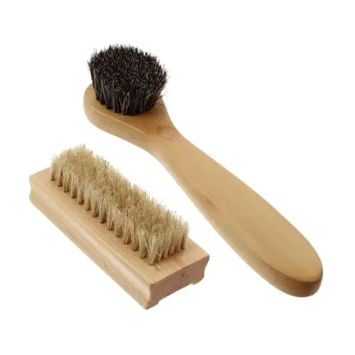 Produktbild: minkissy Nagelbürsten-Set Mit Naturborsten Körper- Und Badebürste Holzkonstruktion Weich Und Sanft Für Fingernägel Für Unterwegs