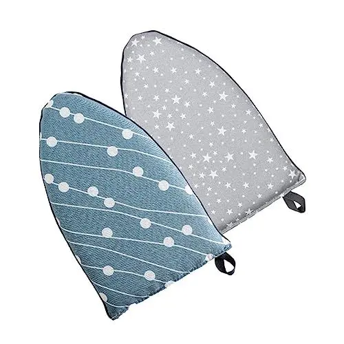 Produktbild: minkissy Mini-bügelbrett Dampfhandschuh Klappbrett Handbügelplatte Leichtes Polyester- Und Schwammdesign