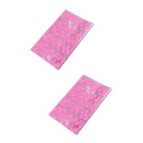 Produktbild: minkissy 2st Herz Zellophan Glasgeschenk Aufbewahrung Von Schallplatten Zellophan Selber Machen Rosen-geschenkpapier Dekorative Verpackung Plastikverpackung Material Rosa Sanft Pp