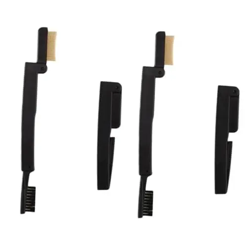 Produktbild: minkissy 2stücke Faltbare Augenbrauenbürste Mit Wimpernkamm Für Damen Doppelköpfiges Make-up-werkzeug Leicht Zu Reinigen Tragbar Für Unterwegs Hochwertige Verarbeitung Für