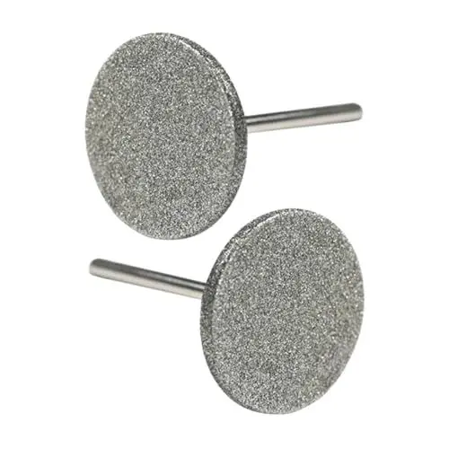 Produktbild: minkissy 2st Maniküre Polieren Und Maniküre Nägel Bohrer Schleifbänder Für Nagelbohrer Kleiner Nagelbohrer Abgestorbene Nagelhaut Nagelhautentferner Bohrer Silver Rostfreier Stahl