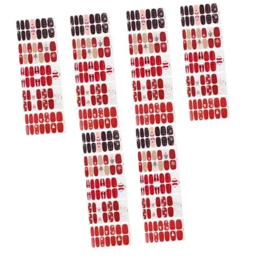 Produktbild: minkissy 30 Blätter Nagelsticker Zu Weihnachten Aufkleber Südkorea Winter Schwangere Frau Nagelfolie