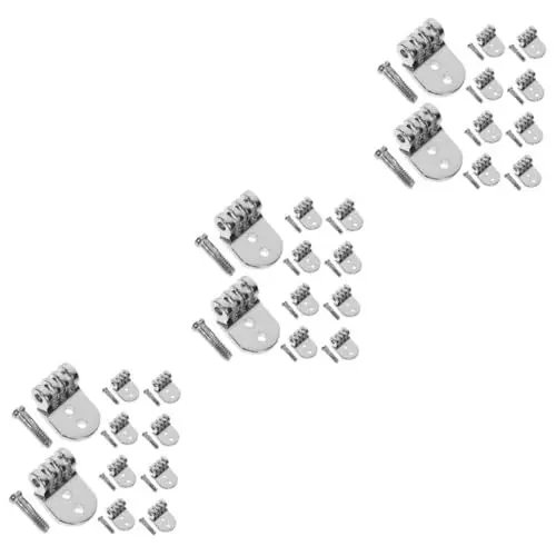 Produktbild: minkissy 30 Sets Brillenreparaturteile Brillenreparatur Kleine Metallscharniere Praktische Sonnenbrillenscharniere Brillenscharniere Praktische Reparaturscharniere