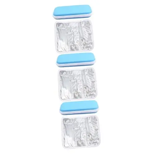 Produktbild: minkissy 3St Insulin-Kühlpackung Insulin-Kühlkoffer Nackenkühler insulin kühltasche insulin kühlbox aufbewahrungstasche Reisetaschen Halter für Diabetiker-Insulinbehälter Insulin-Kühltasche