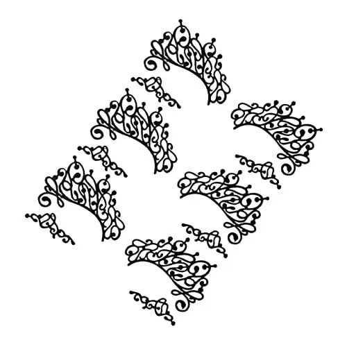 Produktbild: minkissy 3 Paare Spitze Eyeliner Aufkleber Halloween-auge Schwarzer Eyeliner Sommersprossen Schwarzer Glitzer-lidschatten Tempor?rer Tattoo Lidschatten Aushöhlen Papier Maske